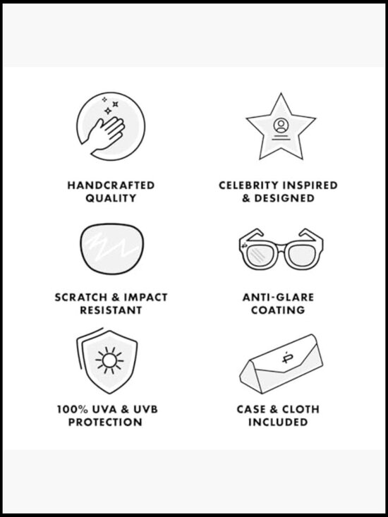Handcrafted Cat-Eye Sunglasses with Scratch & Impact Resistant Lenses, UV main image 7